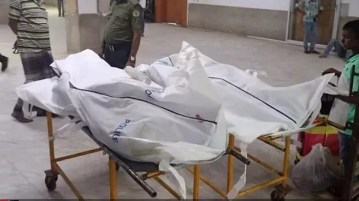 সুনামগঞ্জে নিজের বাসায় মা-ছেলেকে কুপিয়ে হত্যা
