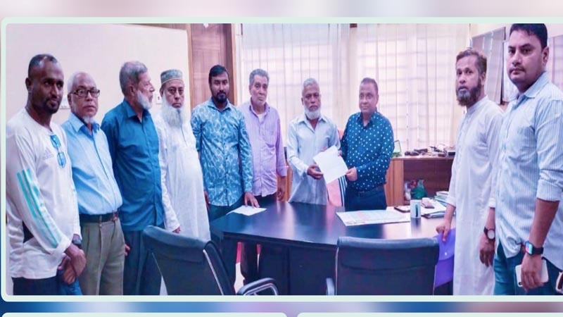 প্রিপেইড মিটার বাতিলের দাবিতে ৩০নং ওয়ার্ডের স্মারকলিপি প্রদান