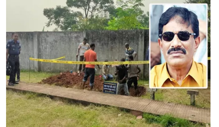 বিএনপি নেতা হারিছ চৌধুরীর মরদেহ উত্তোলন