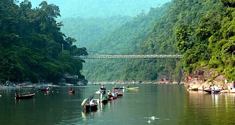 জাফলংয়ে নদীতে ডুবে পর্যটকের মৃত্যু