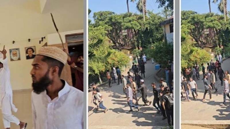 সুনামগঞ্জে বৈষম্যবিরোধী ছাত্র আন্দোলনের দুই গ্রুপের সংঘর্ষ, আহত ১০