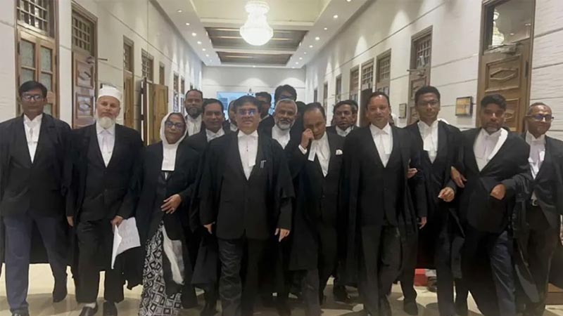 বিএনপির ৭ আইনজীবীকে অব্যাহতি, আবেদনকারীকে জ রি মা না
