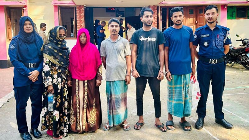 ফেঞ্চুগঞ্জে বিশেষ অভিযানে গ্রে প্তার ৫