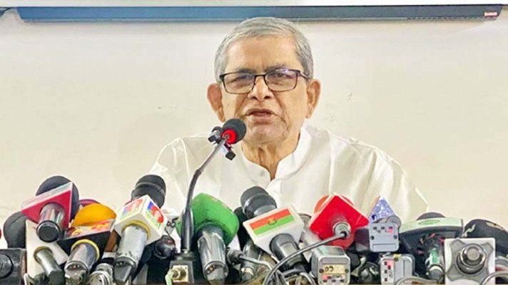 বিএনপি কোনো রাজনৈতিক দল নিষিদ্ধের পক্ষে নয়: মির্জা ফখরুল