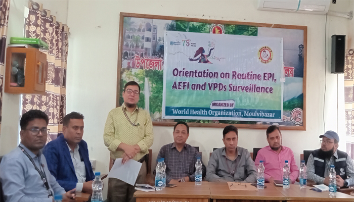 এইচপিভি টিকাদান কর্মসুচী শতভাগ বাস্তবায়ন করায় কুলাউড়ার ৩ প্রতিষ্টানকে সম্মাননা প্রদান