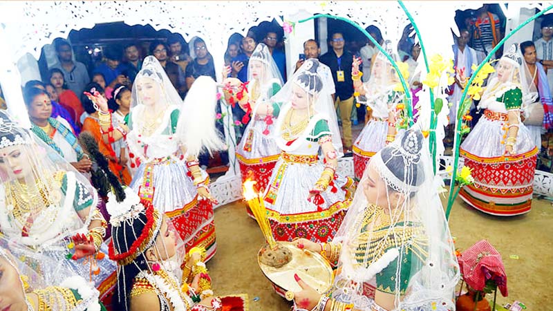 কমলগঞ্জে মণিপুরীদের ঐতিহ্যবাহী ‘রাস উৎসব’ শুক্রবার