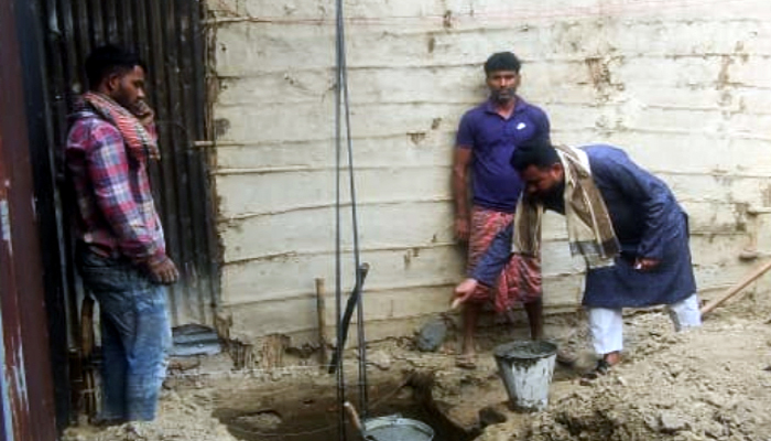 নেসার্স ট্রাস্ট ও এশিয়ান ইউকে টিভি‘র ১৯ তম প্রজেক্ট ওসমানীনগরে গৃহহীন পরিবার পাচ্ছে পাকা ঘর