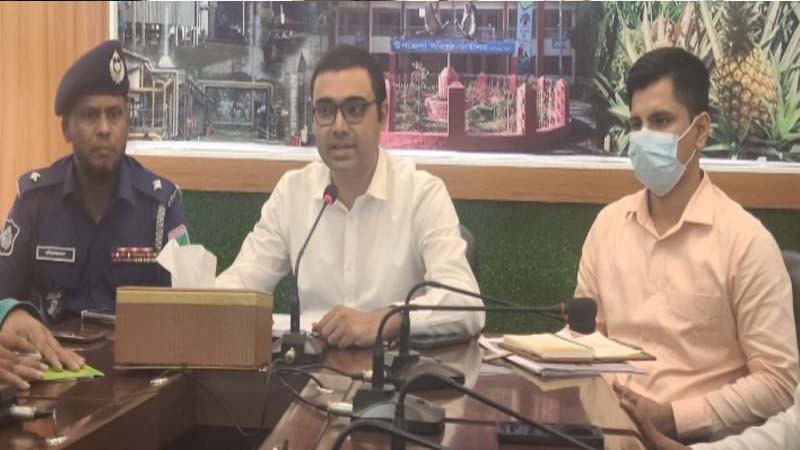 গোলাপগ‌ঞ্জে কর্মরত সাংবা‌দিক‌দের সা‌থে নবাগত ইউএনও`র মত‌বি‌নিময়