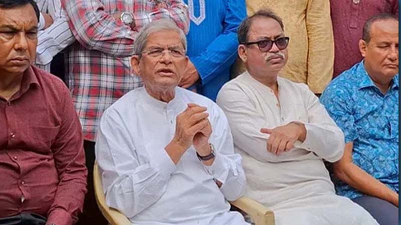 ভারত বাংলাদেশের বিরুদ্ধে প্রচারণা চালিয়েই যাচ্ছে : মির্জা ফখরুল