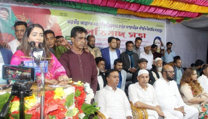 প্রয়োজনীয় সংস্কার শেষে দ্রুত নির্বাচন দিন : গোলাপগঞ্জে নিপুণ রায়