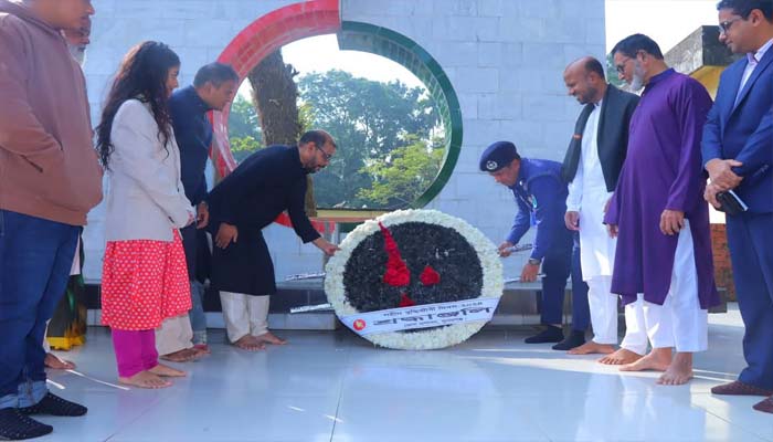 সুনামগঞ্জে শহীদ বুদ্ধিজীবী দিবস পালিত