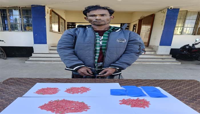 জকিগঞ্জে এক হাজার পিছ ইয়াবাসহ আটক ১