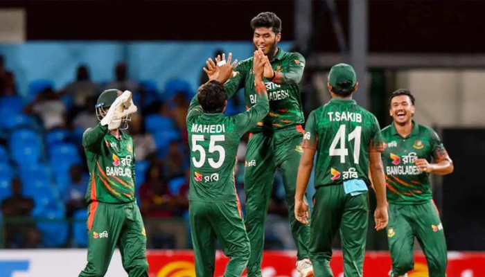 দাপুটে জয়ে টি-টোয়েন্টি সিরিজ ঘরে তুলল টাইগাররা