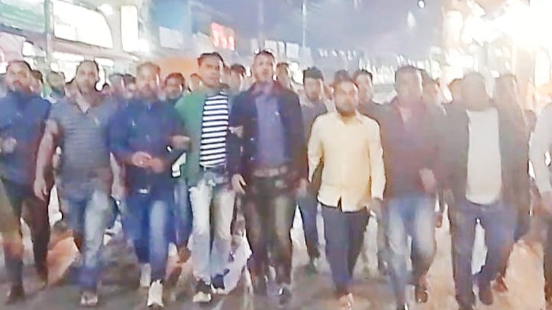 দূতাবাসে হামালার প্রতিবাদে সিলেটে বাংলাদেশ সিটিজেন সলিডারিটি মুভমেন্ট’র বিক্ষোভ