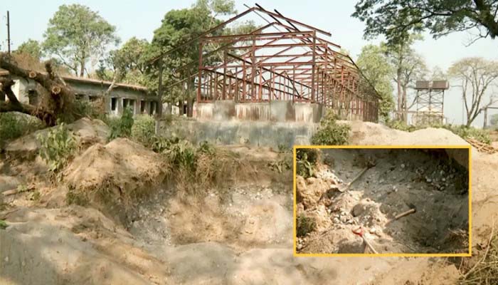 ভোলাগঞ্জে পাথর চুরি, রেল নিরাপত্তা বাহিনীর ৪ সদস্য বরখাস্ত, তদন্ত কমিটি গঠন