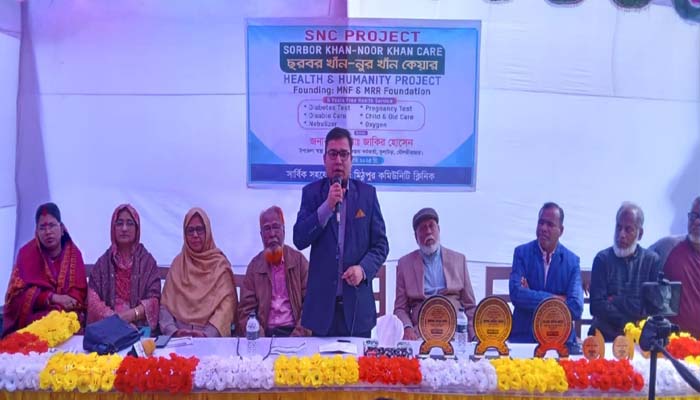 কুলাউড়ায় স্বাস্থ্যসেবায় ইতালি প্রবাসী রাজু’র ব্যতিক্রমী উদ্যোগ!