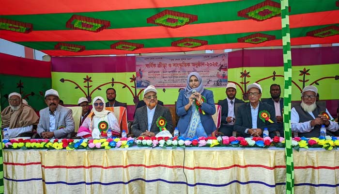জামালগঞ্জ সরকারি মডেল উচ্চ বিদ্যালয়ে তিন দিন ব্যাপি ক্রীড়া অনুষ্ঠান উদ্বোধন