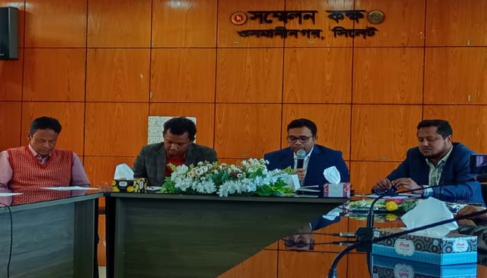 ওসমানীনগরে সাংবাদিকদের সাথে নবাগত ইউএনও’র মতবিনিময়