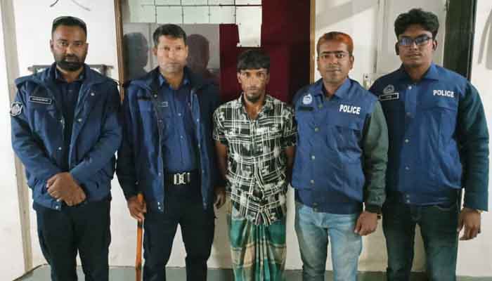জামালগঞ্জে আকরাম হত্যা মামলার আসামী গ্রেফতার