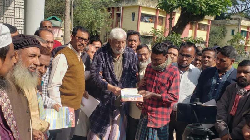 দিরাইয়ে বিএনপির ৩১ দফার লিফলেট বিতরণ কার্যক্রম উদ্বোধন