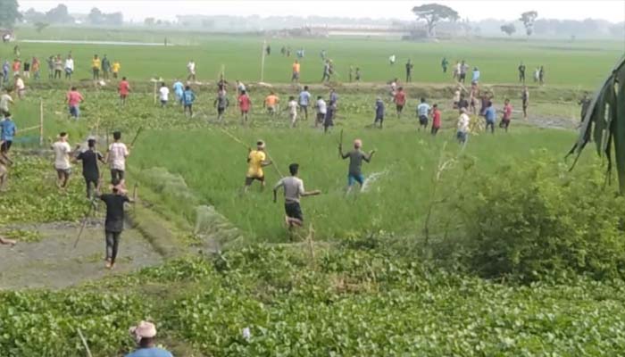 ব্রাহ্মণবাড়িয়ায় দুদলের সংঘর্ষে টেঁটাবৃদ্ধসহ আহত ২৫