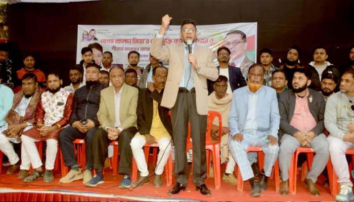 বেগম খালেদা জিয়া বাংদেদেশের গণতন্ত্রের মূর্ত প্রতীক : জৈন্তাপুরে সেলিম