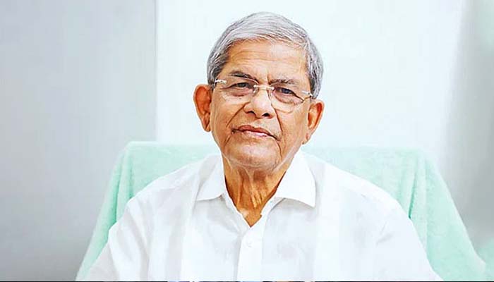 যুক্তরাষ্ট্রের চার্জ দ্য অ্যাফেয়ার্সের আমন্ত্রণে তাঁর বাসায় মির্জা ফখরুল