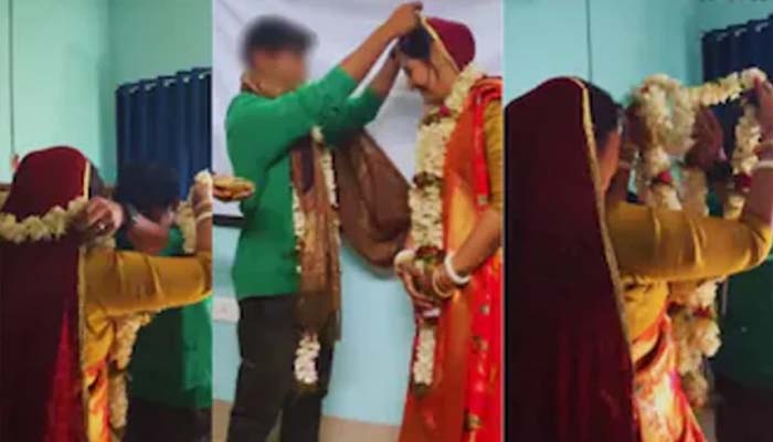 বিশ্ববিদ্যালয়ের অধ্যাপককে ক্লাসরুমেই বিয়ে করলেন ছাত্র