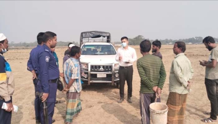 গোলাপগঞ্জে ভ্রাম্যমাণ আদালতের অভিযানে কারাদণ্ড ও জরিমানা