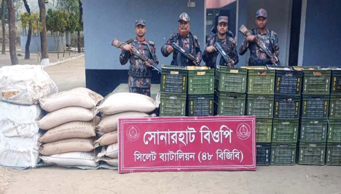 সিলেট সীমান্তে এবার ভারতীয় গরুর মাংস জব্দ