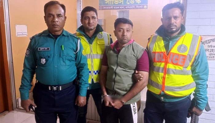 সিলেটে ছাত্রলীগের সহসভাপতি গ্রেফতার