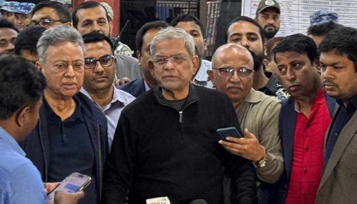 আমরা যেন হাসিনার পাতা ফাঁদে পা না দেই : মির্জা ফখরুল