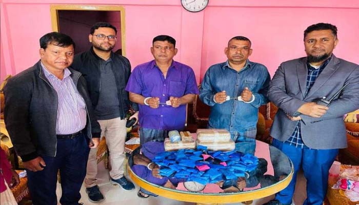 জকিগঞ্জে দুই ভাইয়ের কাছে মিলল ৫০ হাজার পিস ইয়াবা