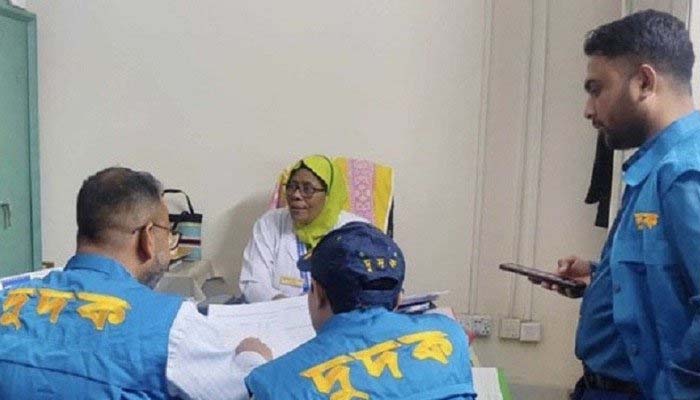 সিলেট ওসমানী মেডিকেল কলেজে অভিযানে দুদক