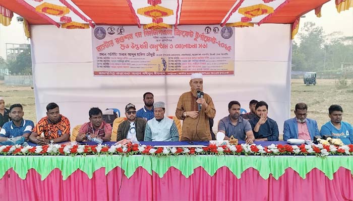 জৈন্তাপুরে মাস্টার রওশন”৭ম জিটিপি ক্রিকেট টুর্ণামেন্ট’এর উদ্বোধন