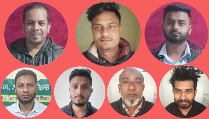 সিলেটে ‘অপারেশন ডেভিল হান্টে’ গ্রেফতার আরও ৭