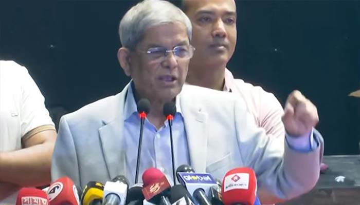 সরকারে বসে দল করলে মেনে নেওয়া হবে না: মির্জা ফখরুল