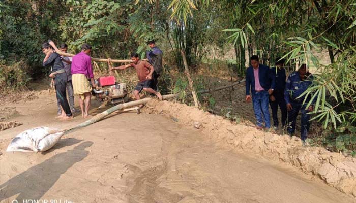 মাধবপুরে ভ্রাম্যমাণ আদালতের অভিযান, ২ জনকে অর্থদণ্ড