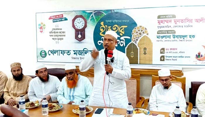 ৫ আগস্ট ফ্যাসিষ্ট সরকারের পতনের মালিকানা সমস্থ জনগণের : বিশ্বনাথে মুনতাসির আলী