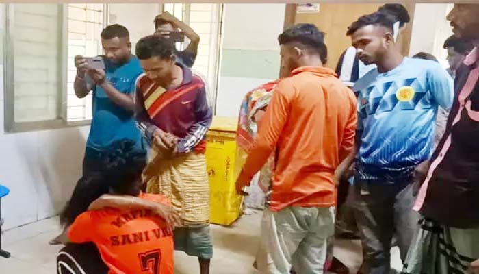 সুনামগঞ্জে পাঁচতলা ভবন থেকে পড়ে নির্মাণ শ্রমিকের মৃত্যু