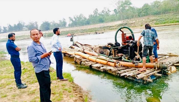কুলাউড়ায় ইজারা চুক্তি লঙ্ঘন করায় ১ লাখ টাকা জরিমানা