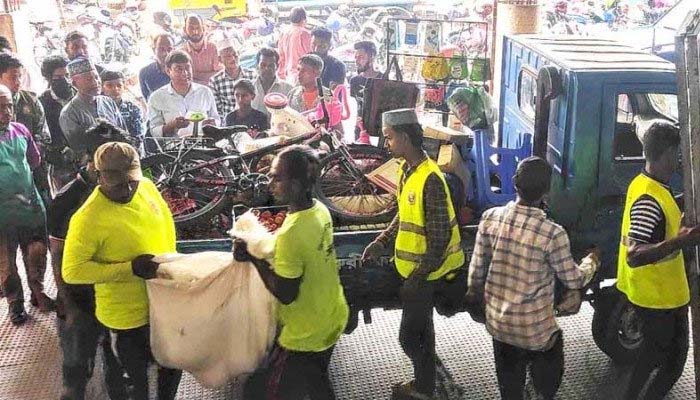 সিলেটে হকার উচ্ছেদে সিসিকের অভিযান