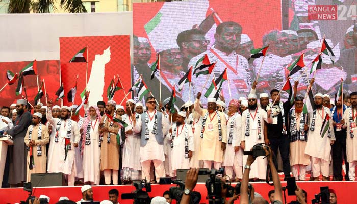 মার্চ ফর গাজা : সোহরাওয়ার্দী উদ্যানে ঐক্যবদ্ধ বাংলাদেশ