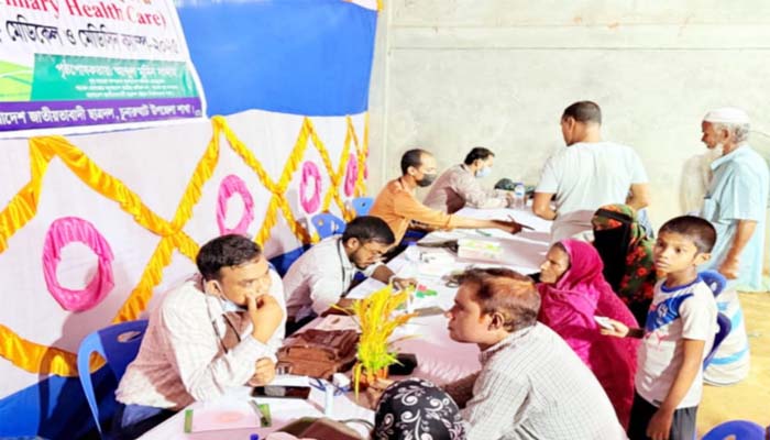 চুনারুঘাটে শহীদ জিয়া প্রাথমিক স্বাস্থ্যসেবা প্রদান