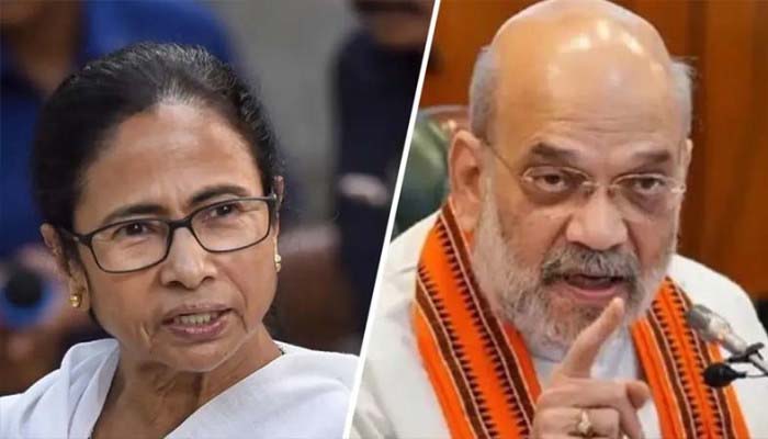 বাংলাদেশ নিয়ে মমতার বিরুদ্ধে অমিত শাহের ‘বিস্ফোরক’ মন্তব্য