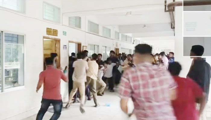 হবিগঞ্জ আদালত থেকে আসামি ছিনিয়ে নিয়ে হত্যাচেষ্টার অভিযোগে মামলা