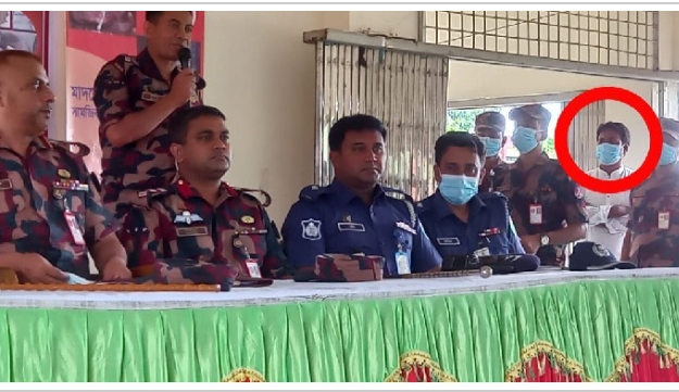 বিজিবি ক্যাম্প লুটপাট মামলার আসামিকে নিয়ে বিজিবির সভা