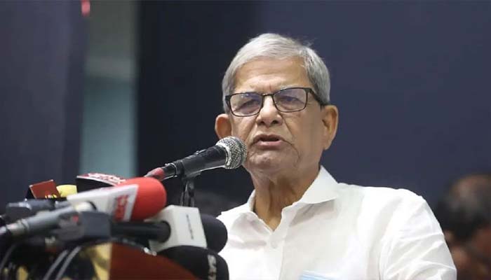 হাসিনা মানবজাতির কলঙ্ক, তাঁকে ক্ষমা করা যাবে না: মির্জা ফখরুল