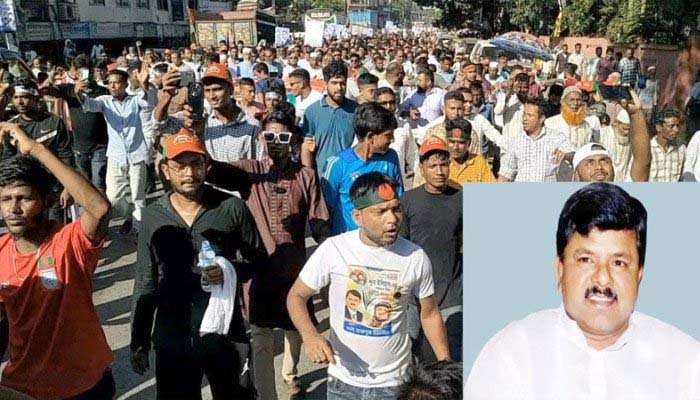ইলিয়াস আলীর সন্ধানের দাবীতে উত্তাল ওসমানীনগর