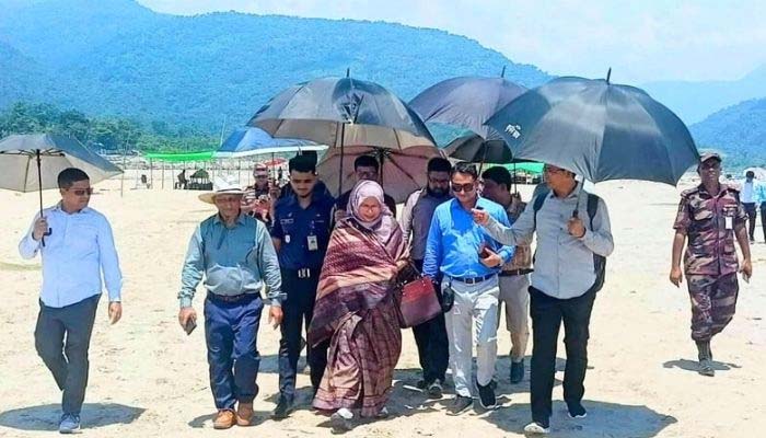 সিলেটে সাদাপাথর পরিদর্শনে মন্ত্রিপরিষদ বিভাগের তদন্ত কমিটি
